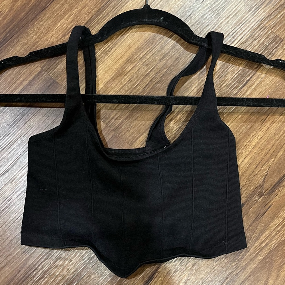 Free People Movement Black Tank, XS/S